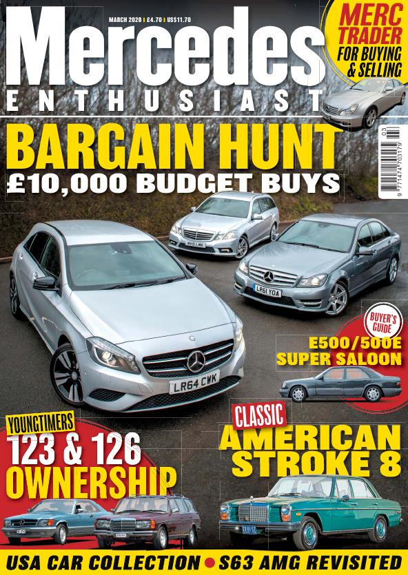 Журнал Mercedes enthusiast. March 2020